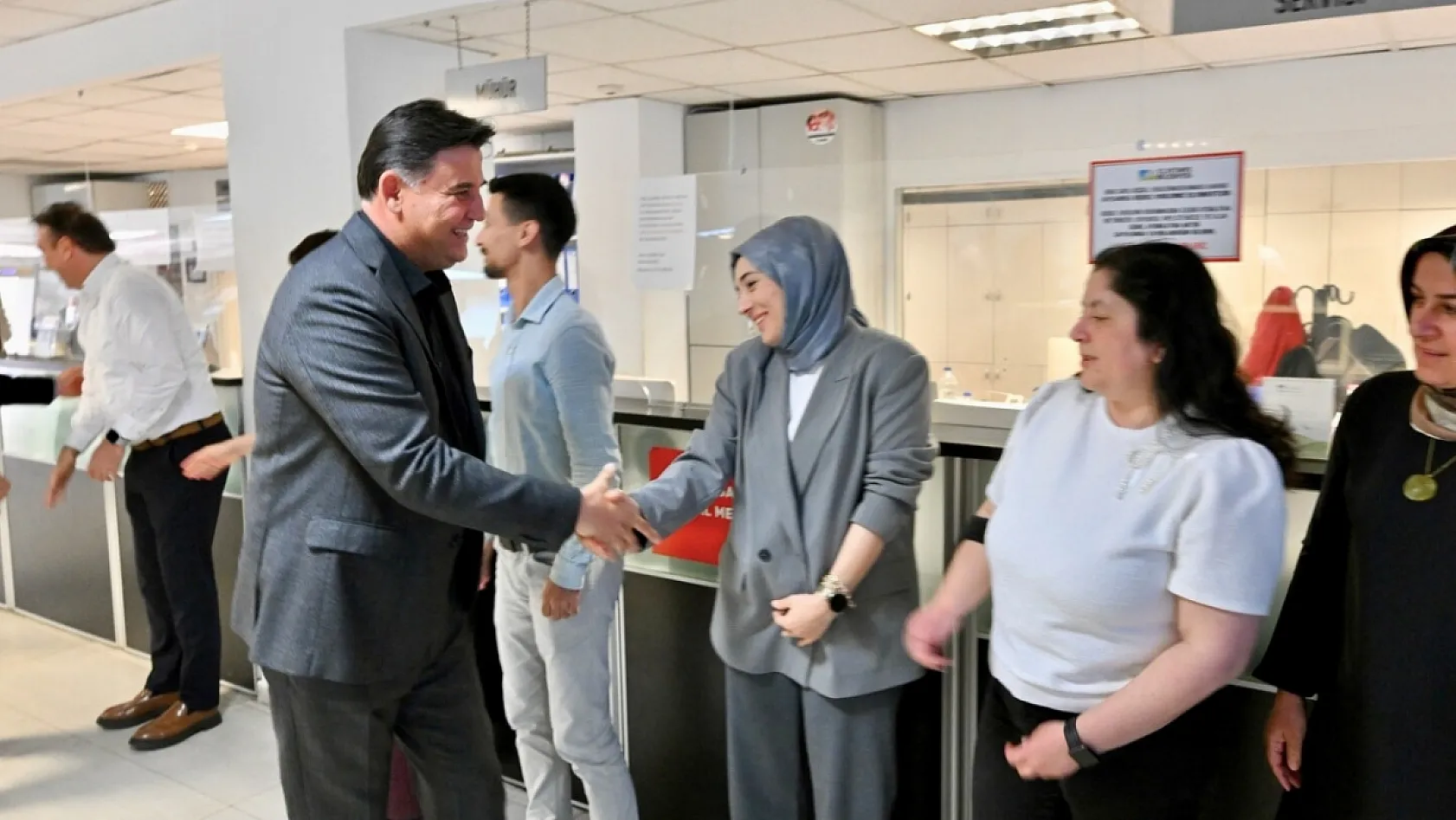 Fethiye Belediye Başkanı Karaca, Personelle Bayramlaştı