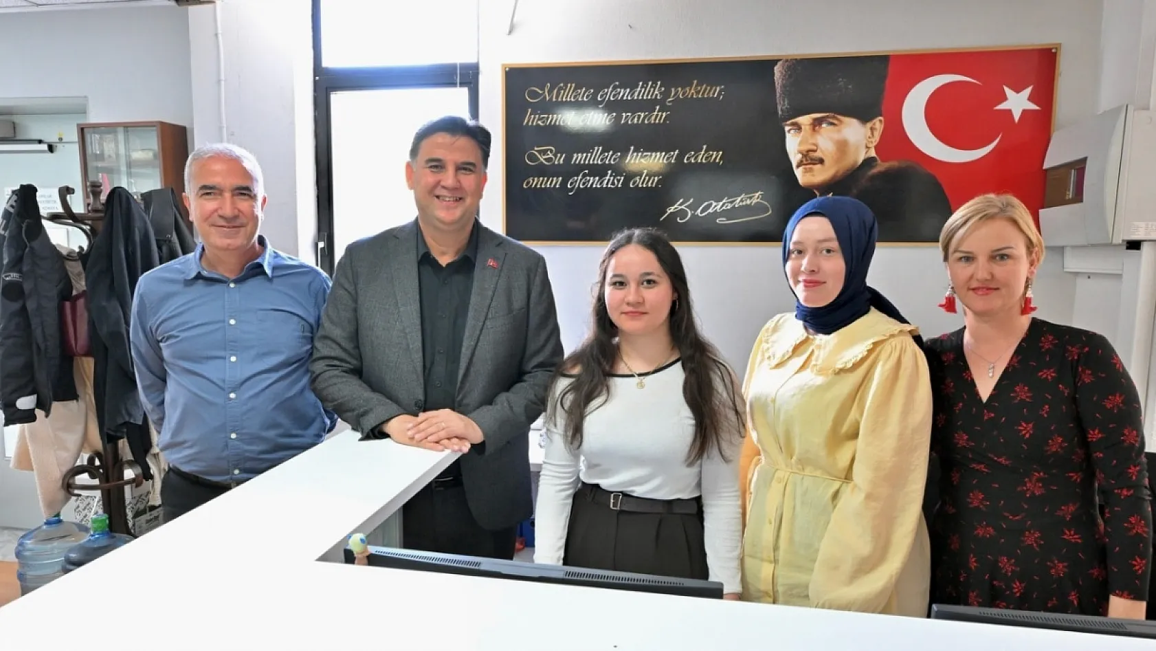 Fethiye Belediye Başkanı Karaca, Personelle Bayramlaştı