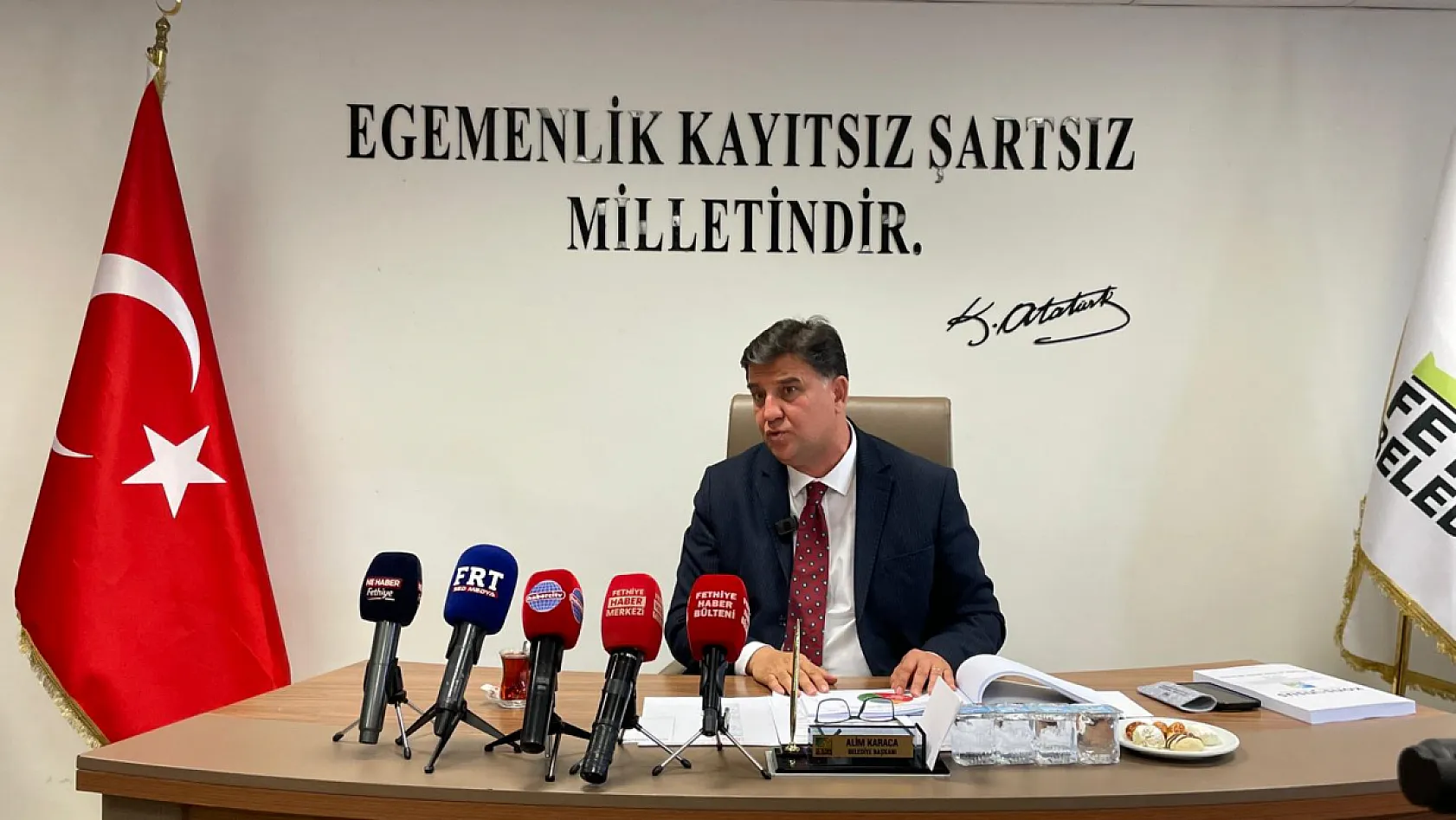 Fethiye Belediye Meclisi Nisan ayı toplantısı başladı