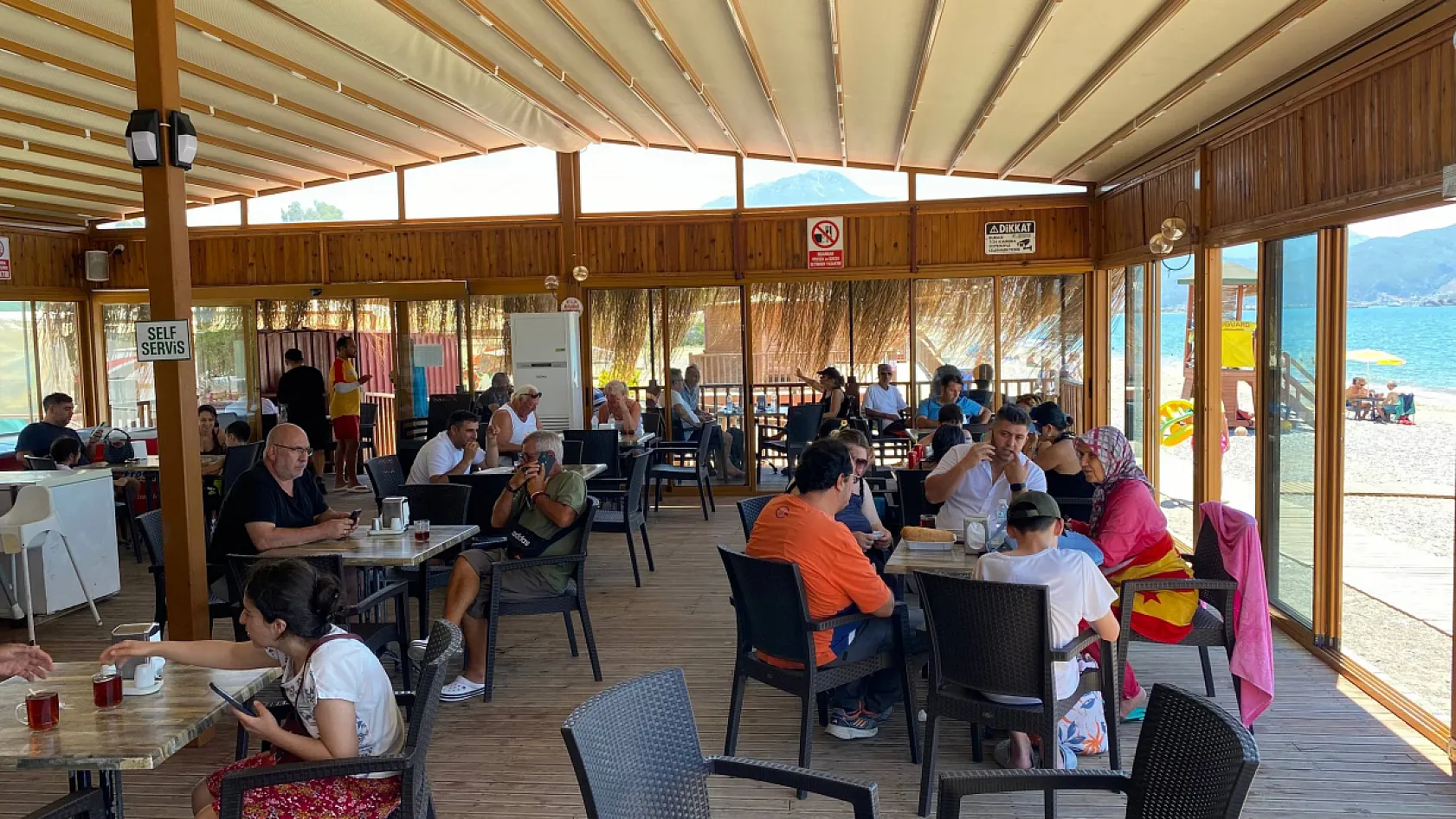 Fethiye Belediyesi Çalış Halk Plajı Yaz Sezonuna Hazır: 'Yoğunluk Her Geçen Gün Artıyor'
