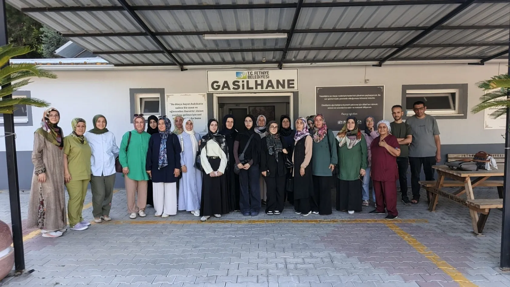 Fethiye Belediyesi'nden gassallık kursiyerlerine uygulamalı eğitim desteği