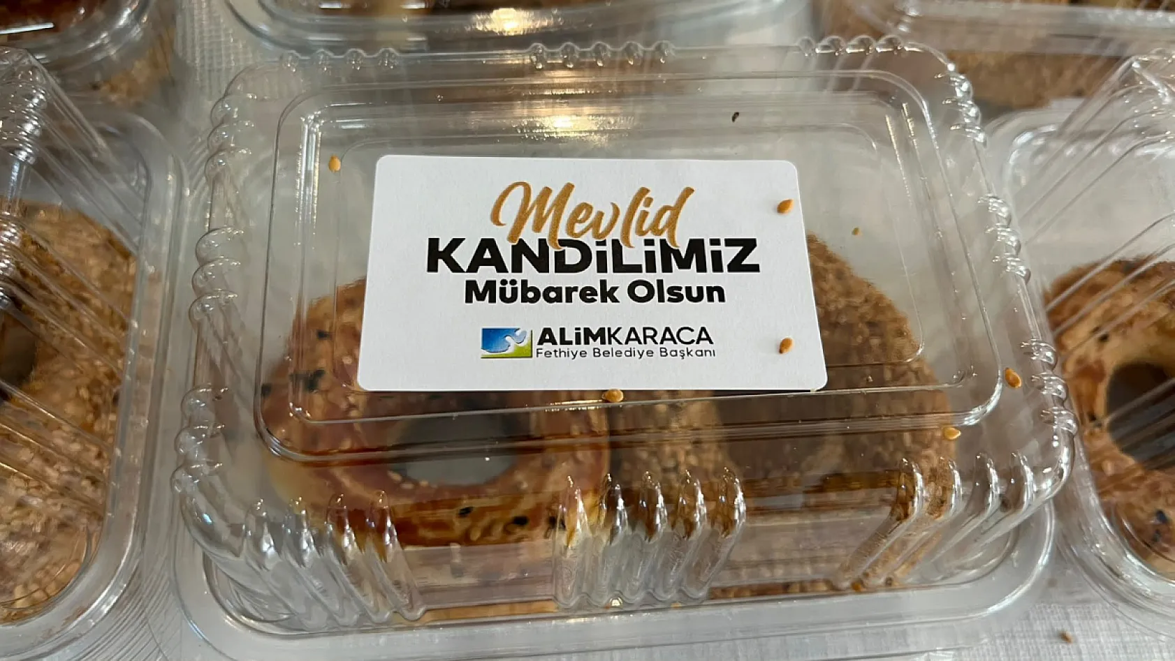 Fethiye Belediyesi'nden Kandil Simidi İkramı