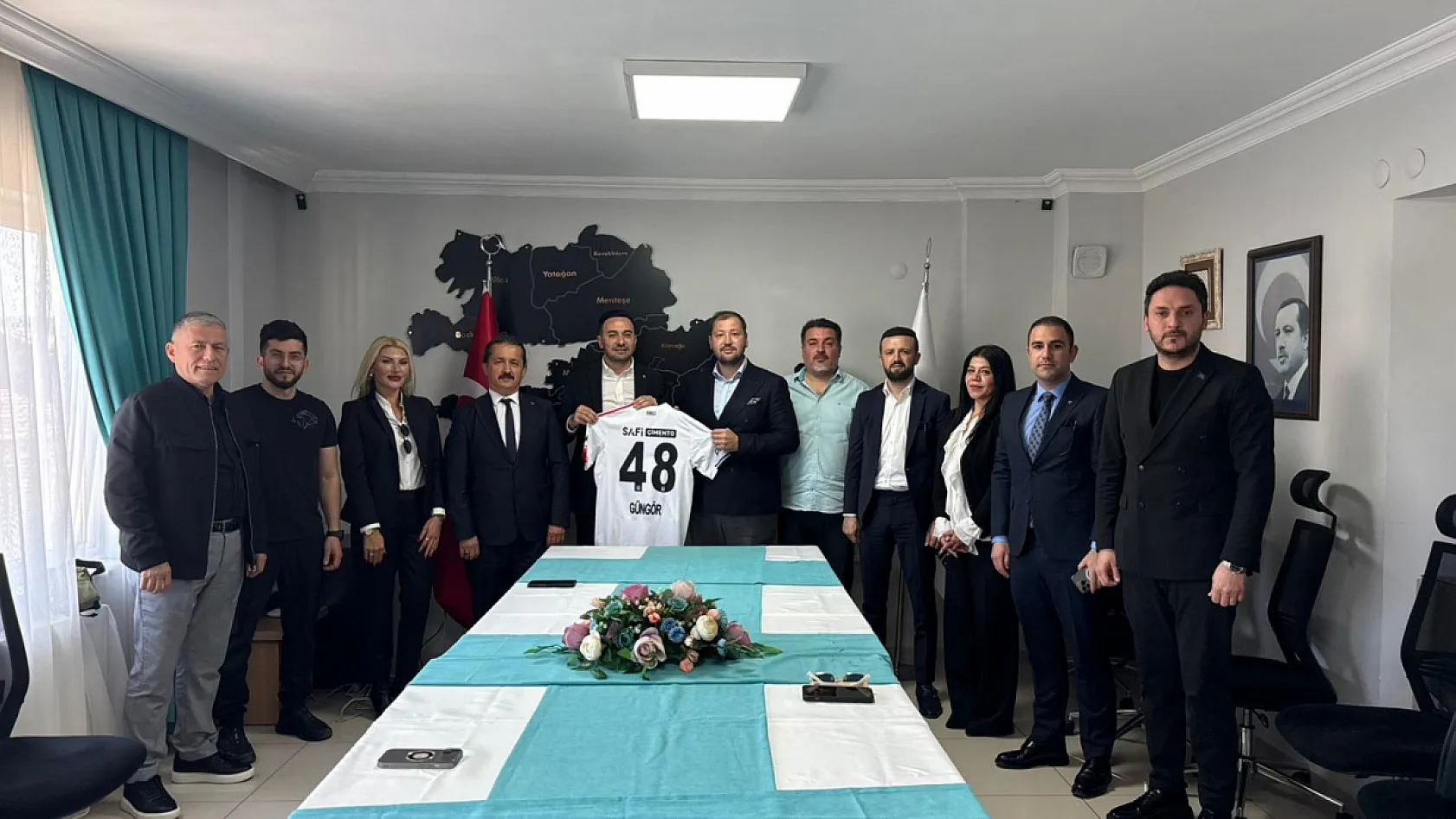 Fethiye Beşiktaş Taraftarlar Derneği Muğla'da bir dizi ziyaret gerçekleştirdi