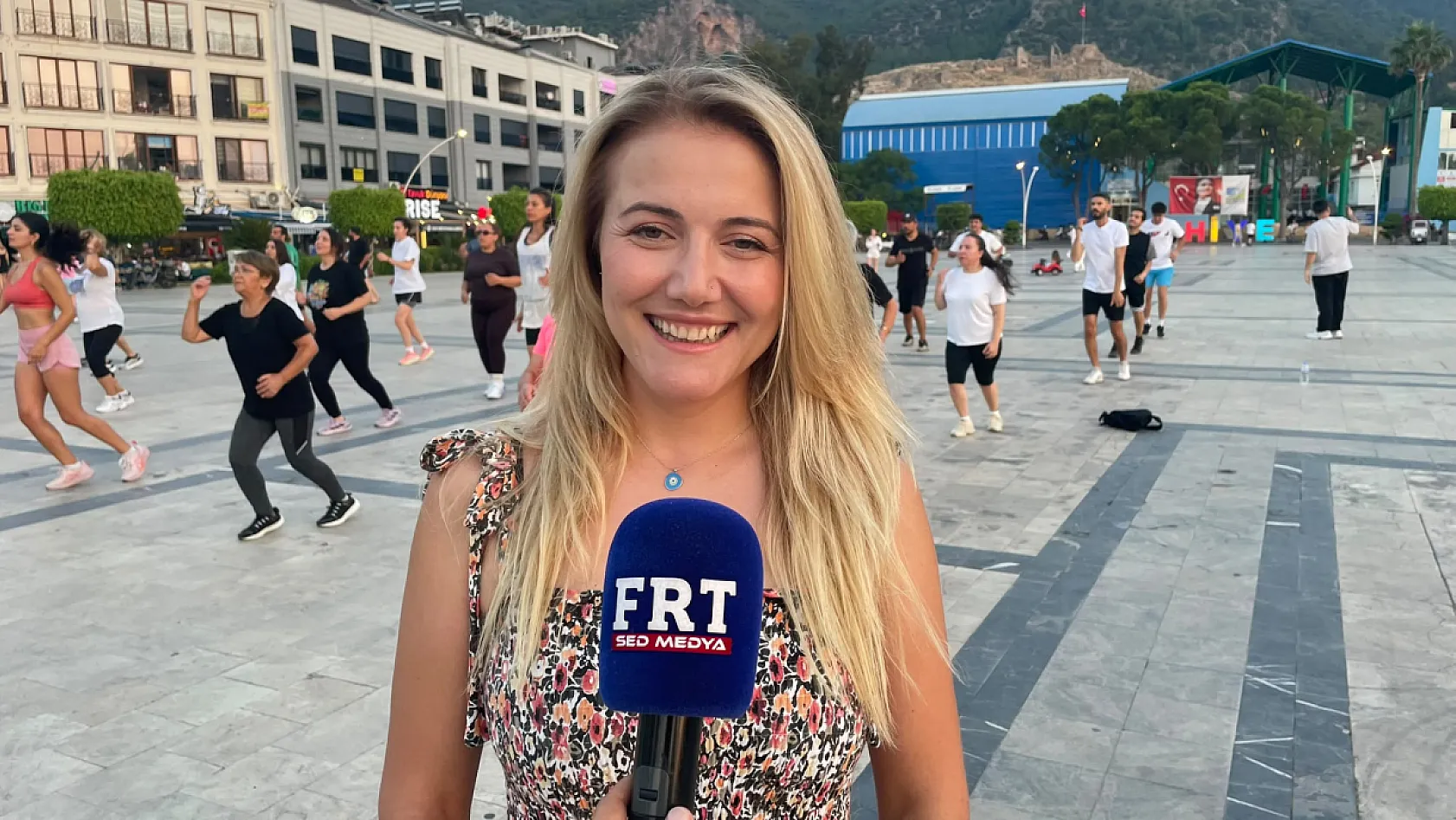 Fethiye Beşkaza Meydanı'nda her pazartesi ve perşembe spor var