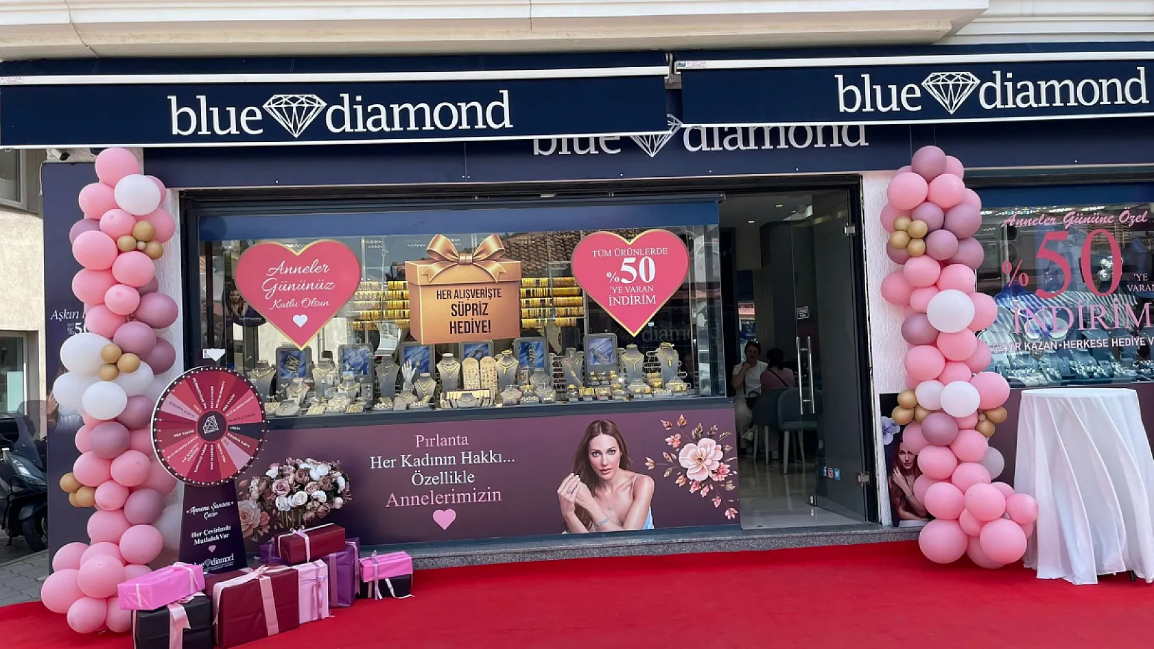 Fethiye Blue Diamond'dan Anneler Günü'ne özel yüzde 50 indirim ve sürpriz hediyeler