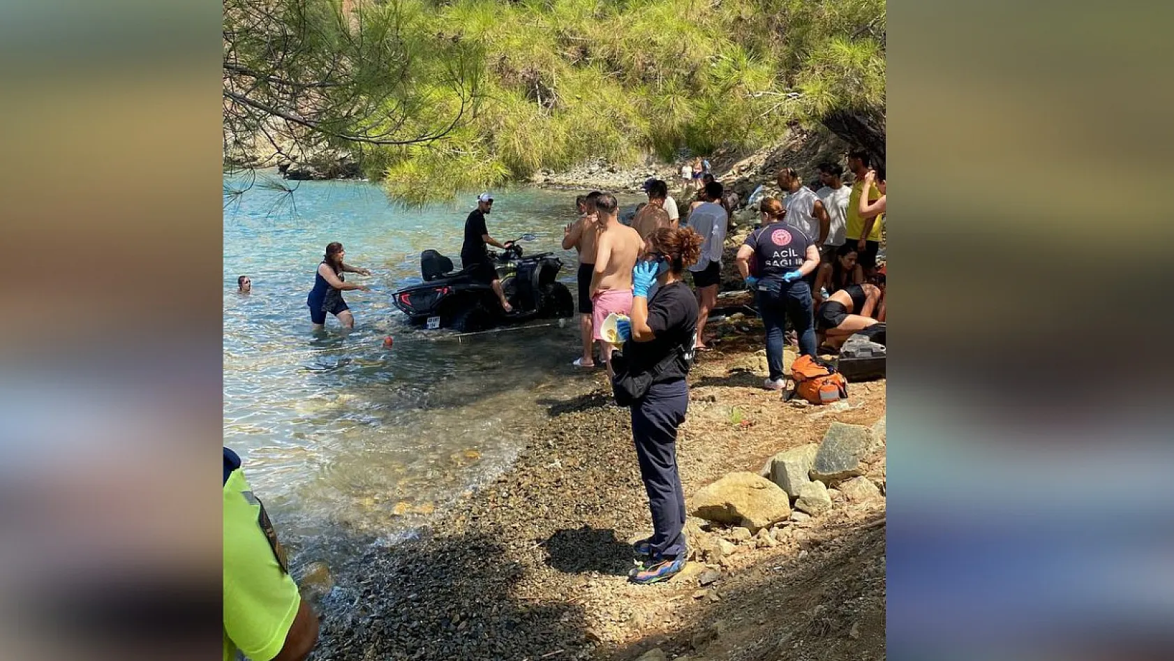 Fethiye Boncuklu Plajı'nda ATV Kazası: 2 Yaralı