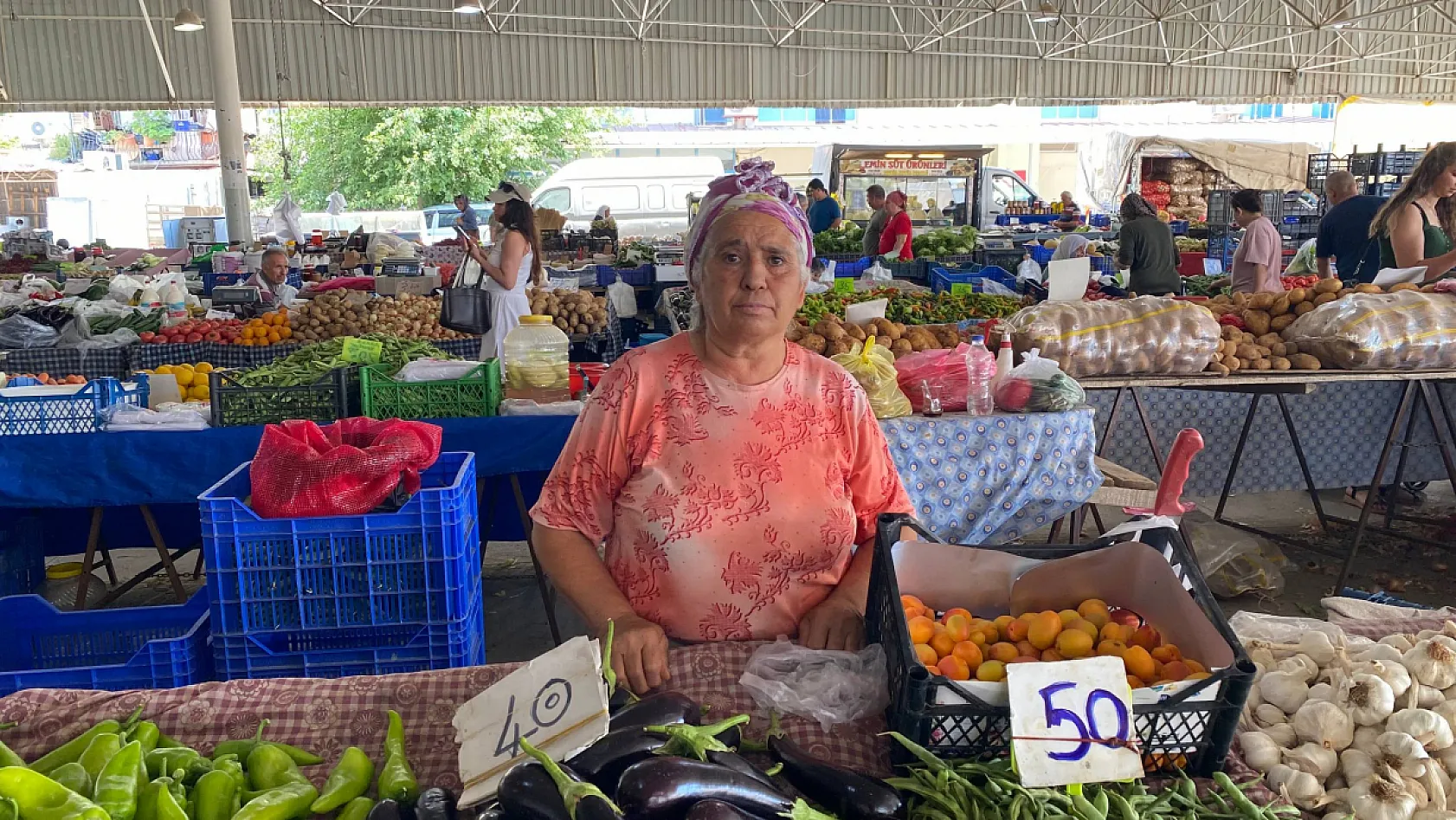 Fethiye Çalıca Pazarı Esnafı Nezahat Gökdal: 'En Uygun Fiyatlı Pazar Çalıca Kapalı Pazarı'