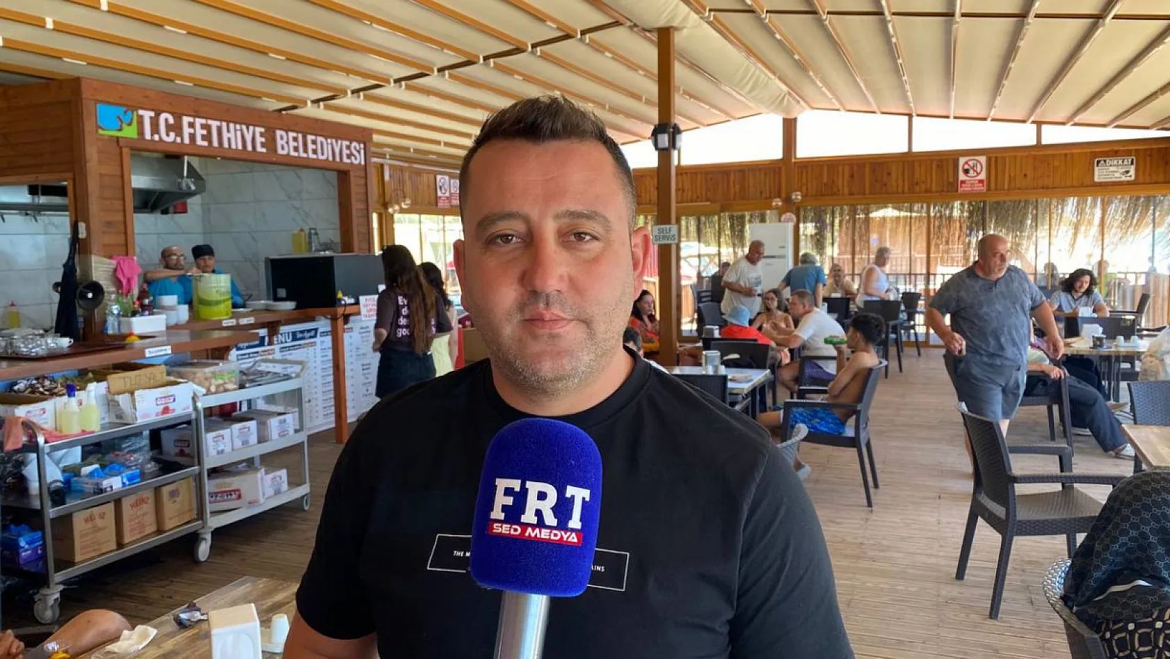 Fethiye Çalış Halk Plajı'nda Uygun Fiyatlı Hizmet İlgi Görüyor