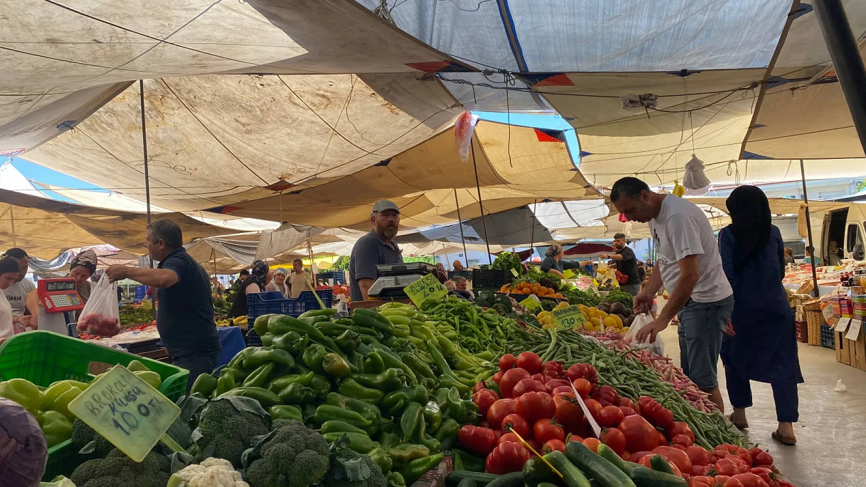 Fethiye Çalış Pazarı'nda Bu Hafta Hangi Ürün Kaç TL Oldu?