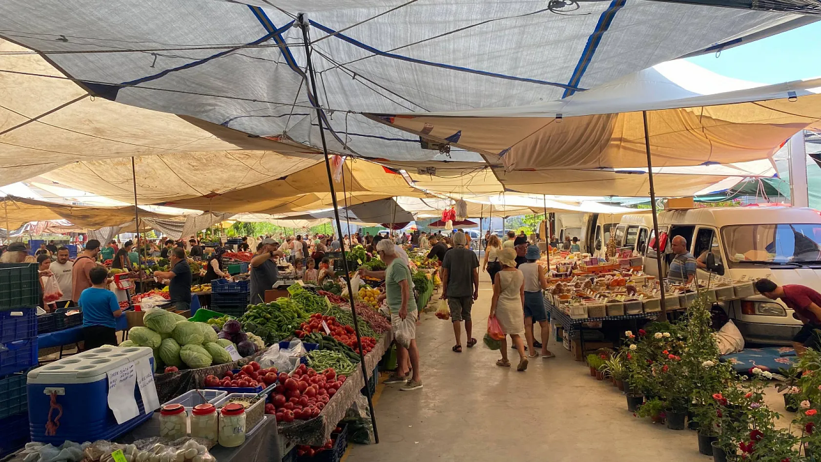 Fethiye Çalış Pazarı'nda Bu Hafta Hangi Ürün Kaç TL Oldu?