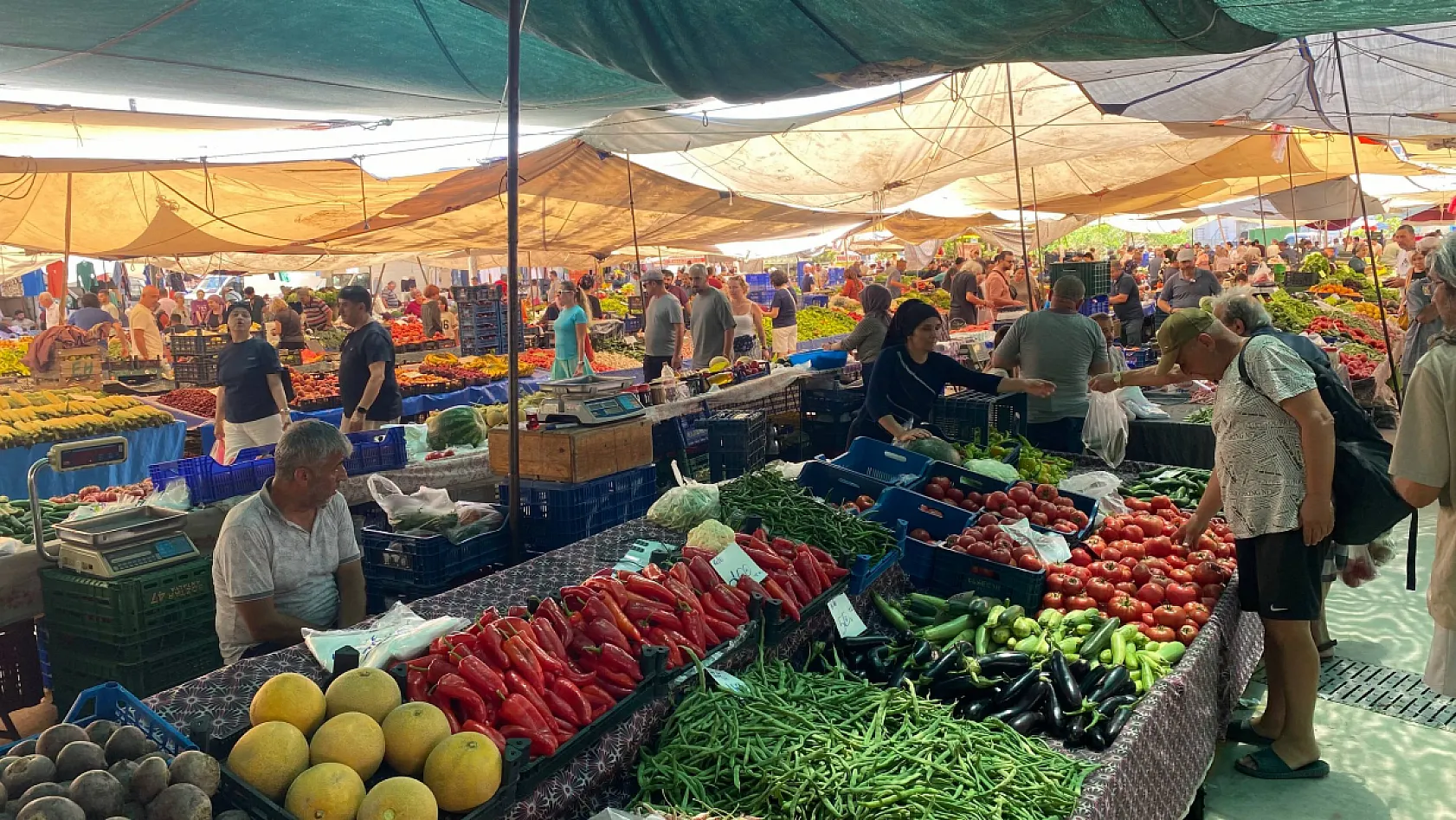 Fethiye Çalış Pazarı'nda Bu Hafta Hangi Ürün Kaç TL Oldu?