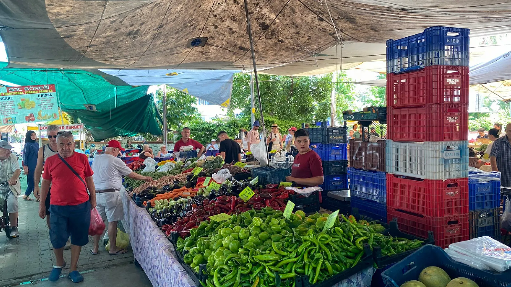 Fethiye Çalış Pazarı'nda Bu Hafta Hangi Ürün Kaç TL Oldu?