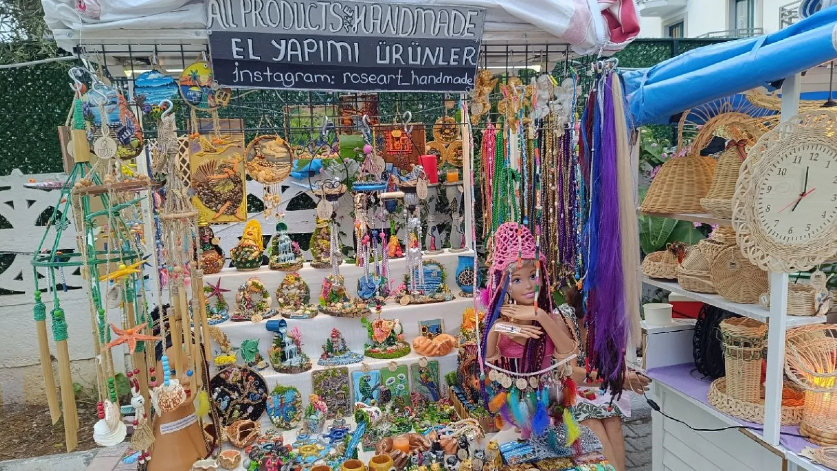 Fethiye Çalış Sahili'nde El Sanatları Pazarı Yaz Boyunca Açık
