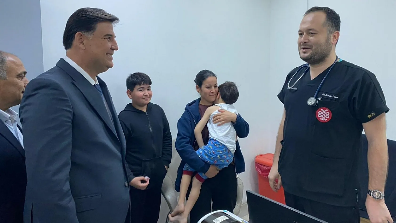 Fethiye'de bayramlaşma Başladı: İlk ziyaret Devlet Hastanesi'ne