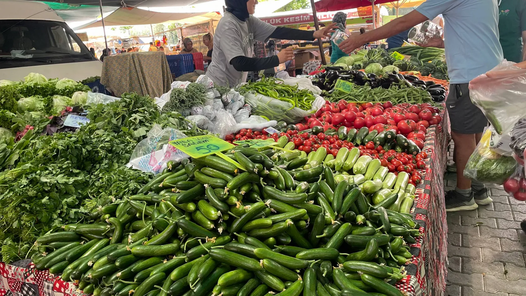 Fethiye'de Dört Kişilik Ailenin Pazar Masrafı 2 Bin TL'ye Yaklaştı! İşte Tezgahlardaki Son Rakamlar
