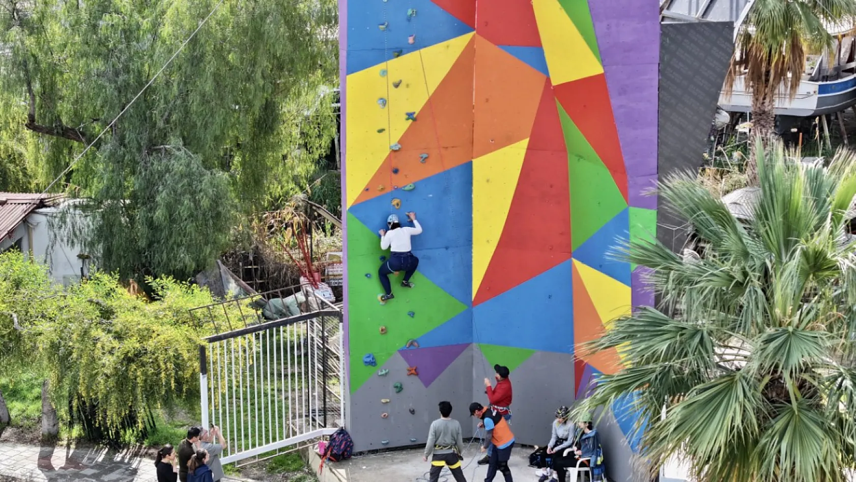 Fethiye'de görme engelliler milli forma hedefiyle tırmanıyor