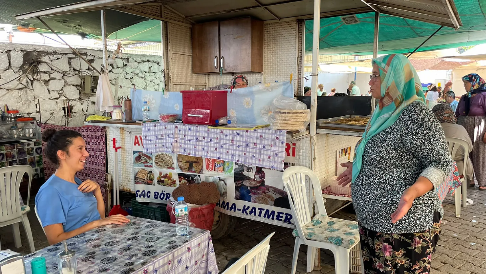 Fethiye'de gözleme tezgahlarında durgunluk: Esnaf eski yoğunluğu arıyor