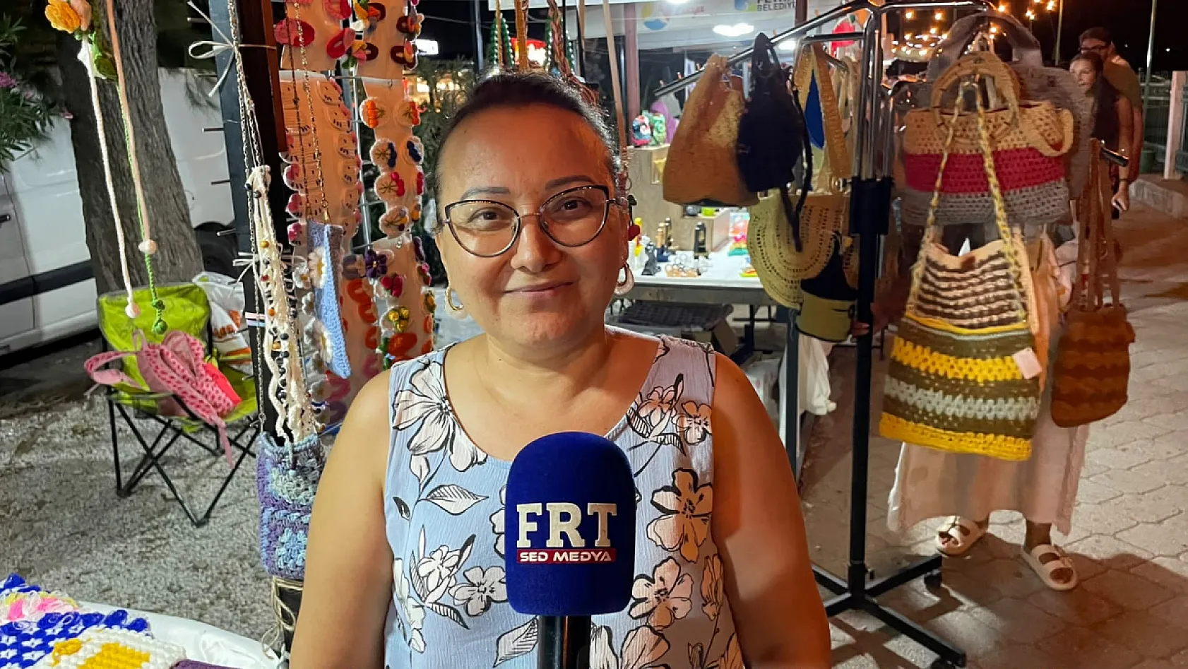 Fethiye'de Kanser Tedavisi Gören Nurşen Akkaya'nın Örgüyle Hayata Tutunma Hikayesi