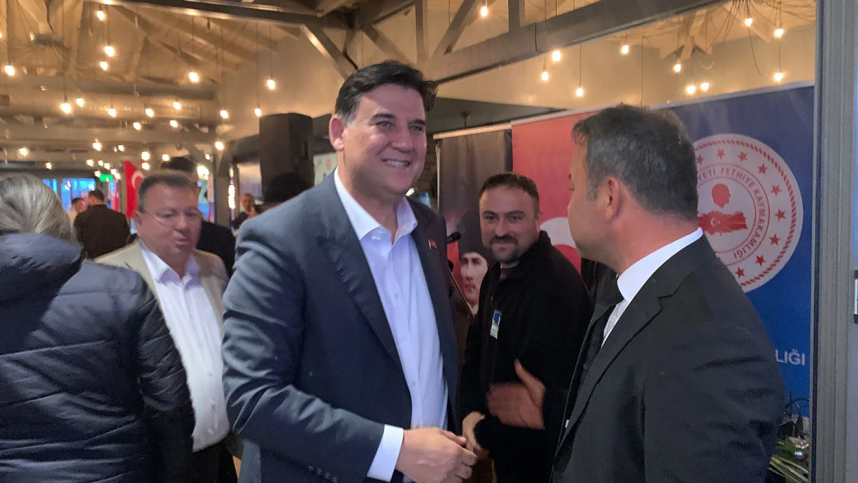 Fethiye'de şehit aileleri ve gaziler için iftar sofrası kuruldu