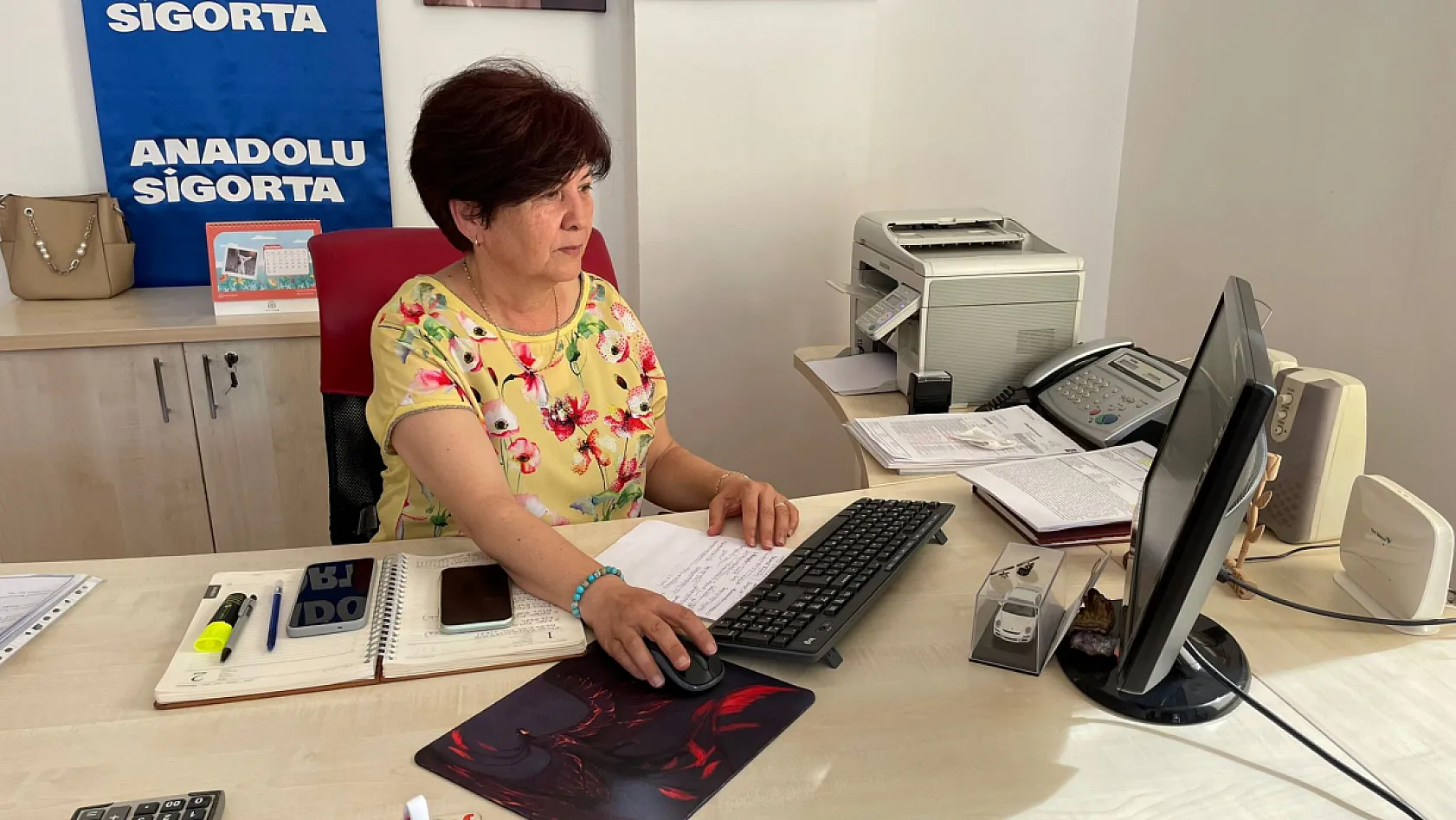 Fethiye'de sigortacı Saniye Kulaç'tan araç sahiplerine önemli tavsiye