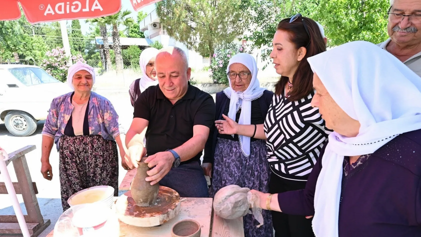 Fethiye'de Yörük geleneği 'Dont testisi' tanıtıldı