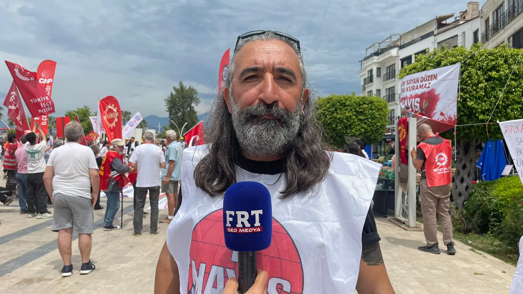 Fethiye'den 1 Mayıs'ta güçlü mesaj: 'Mücadelemiz zaferle taçlanana kadar sürecek'