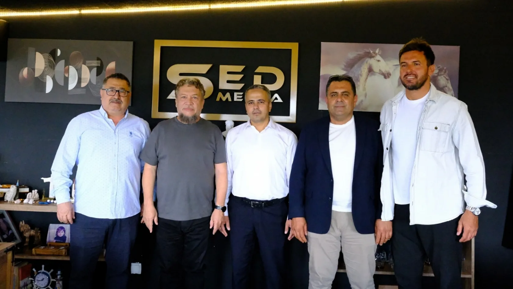 Fethiye Esnaf ve Sanatkarlar Odası'ndan SED Medya'ya İade-i Ziyaret