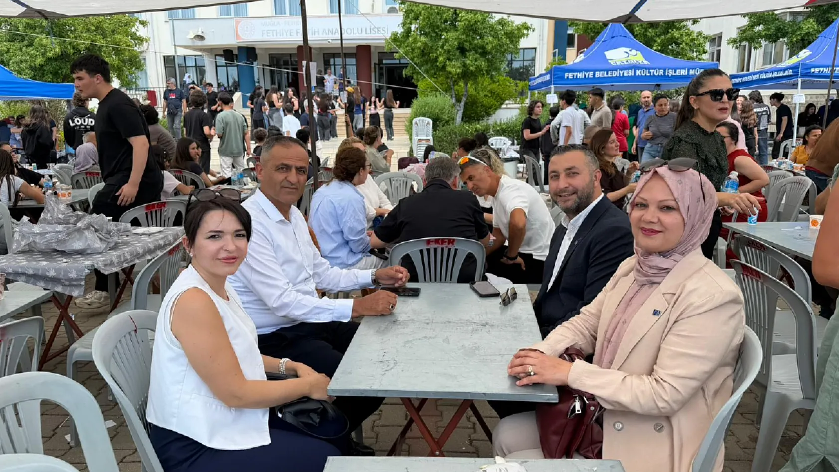 Fethiye Fatih Anadolu Lisesi'nde kermes coşkusu: Gelir okul ihtiyaçlarına destek olacak