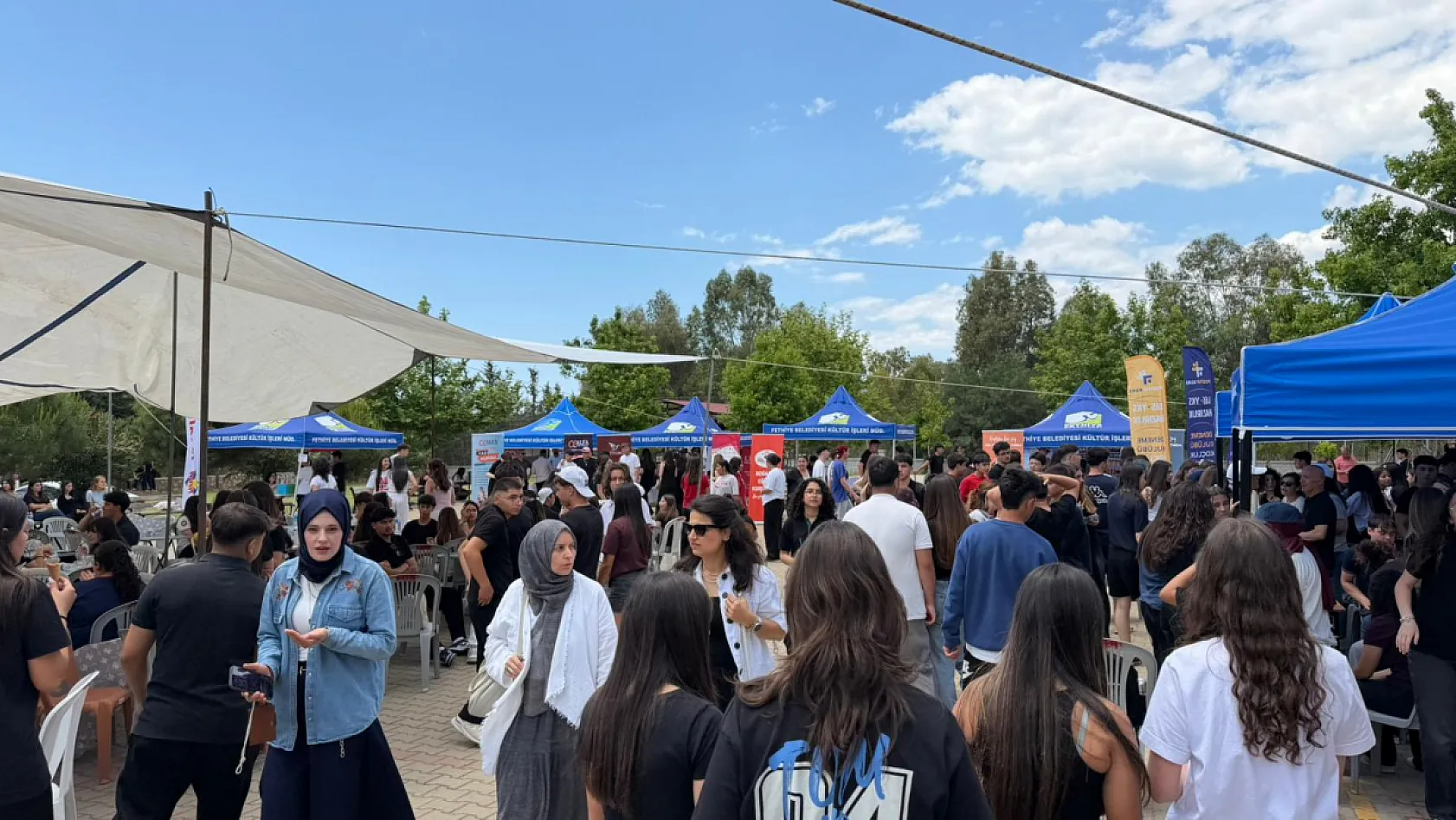 Fethiye Fatih Anadolu Lisesi'nde kermes coşkusu: Gelir okul ihtiyaçlarına destek olacak