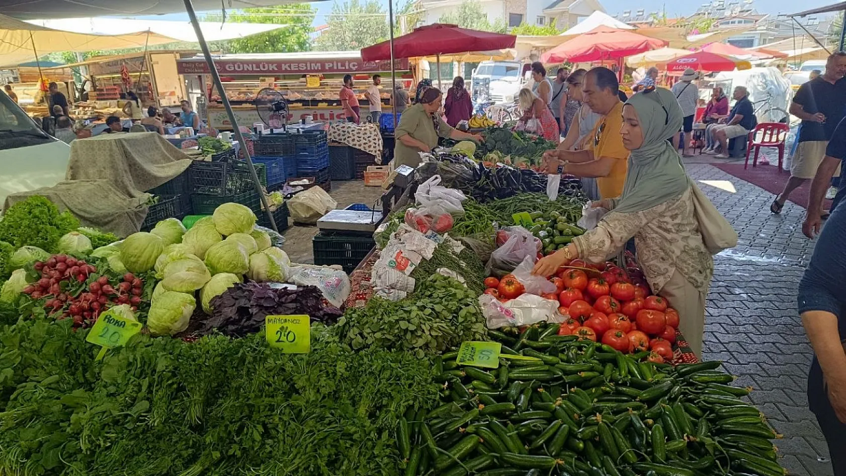 Fethiye Foça Pazarı'nda Bu Hafta Hangi Ürün Kaç TL? Güncel Fiyatlar Açıklandı