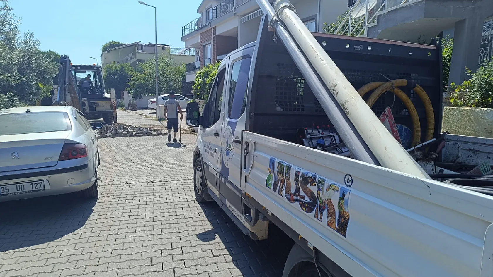 Fethiye Günlükbaşı'nda içme suyu hattı yenilendi