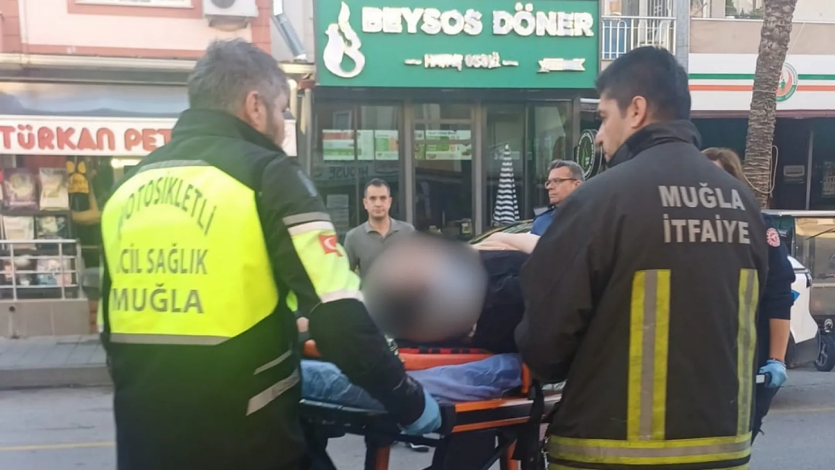 Fethiye Günlükbaşı'nda kaza: Ortalık savaş alanına döndü