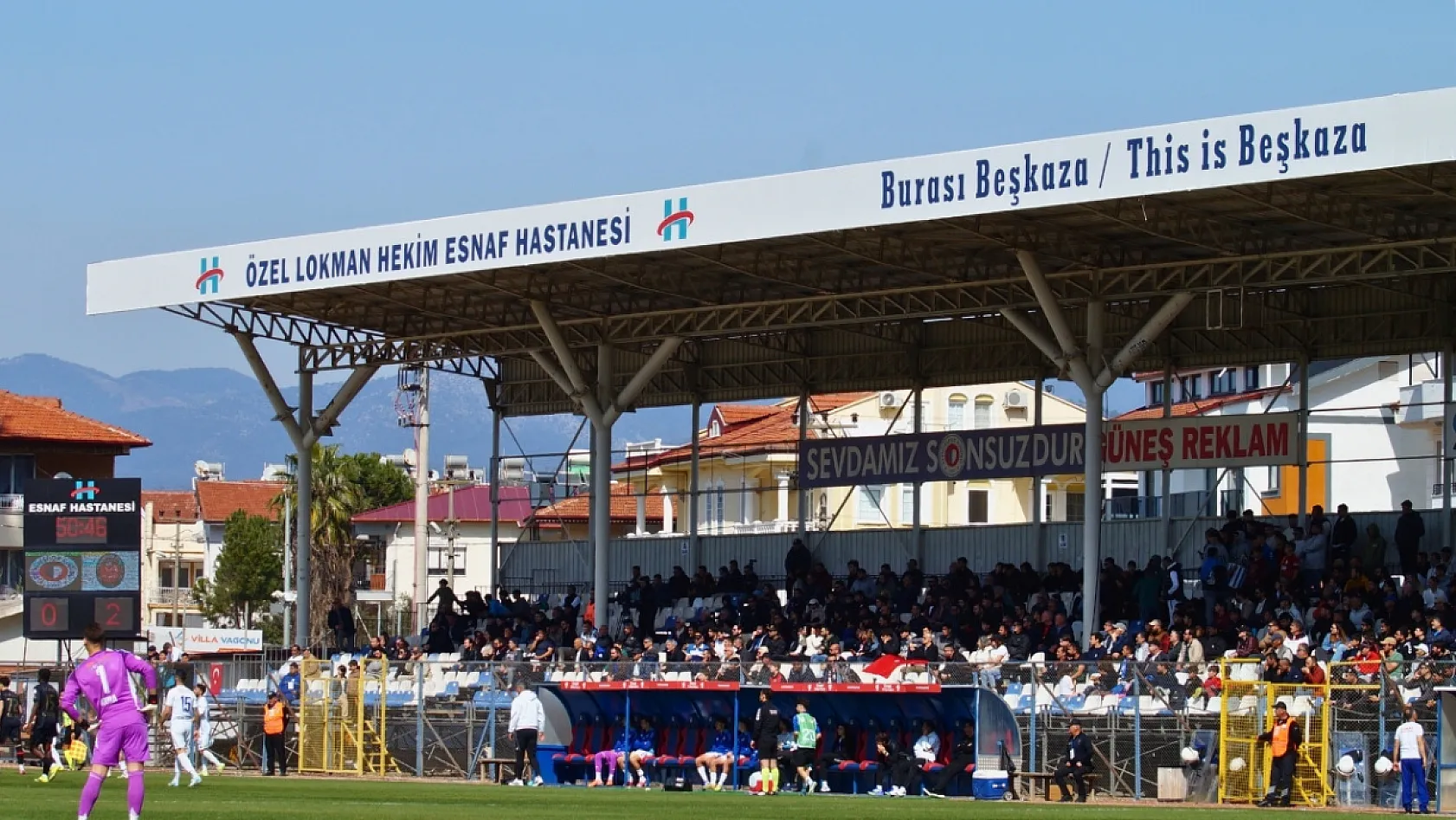 Fethiye İlçe Stadyumu'nda son maç, son heyecan