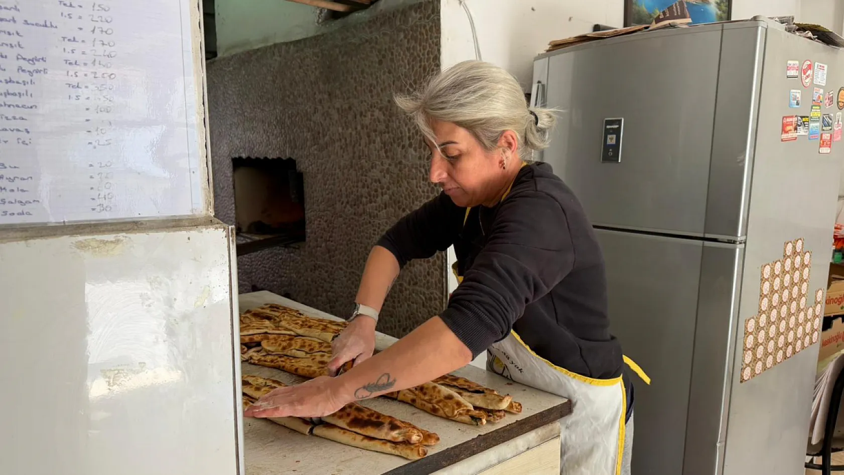 Fethiye'de Kadın Pide Ustası Mesleğinde Fark Yaratıyor