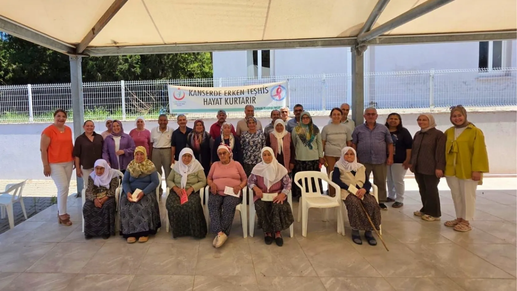 Fethiye Karacaören'de 'Hareket Yaşını Öğren, Sağlıklı Yaşa' buluşması