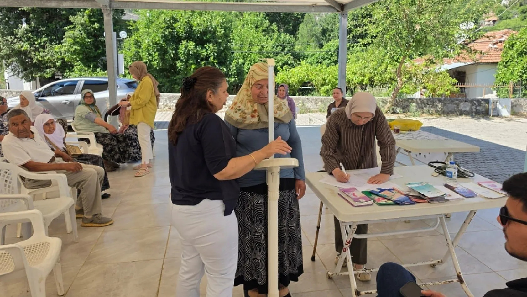 Fethiye Karacaören'de 'Hareket Yaşını Öğren, Sağlıklı Yaşa' buluşması