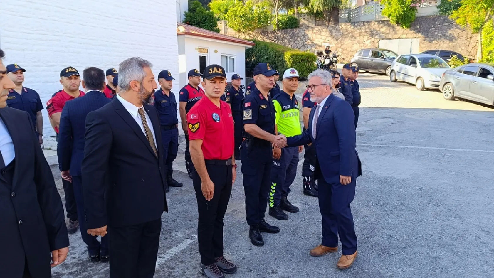 Fethiye Kaymakamı Fatih Akkaya'dan Jandarma ve Sahil Güvenlik Personeline Bayram Ziyareti