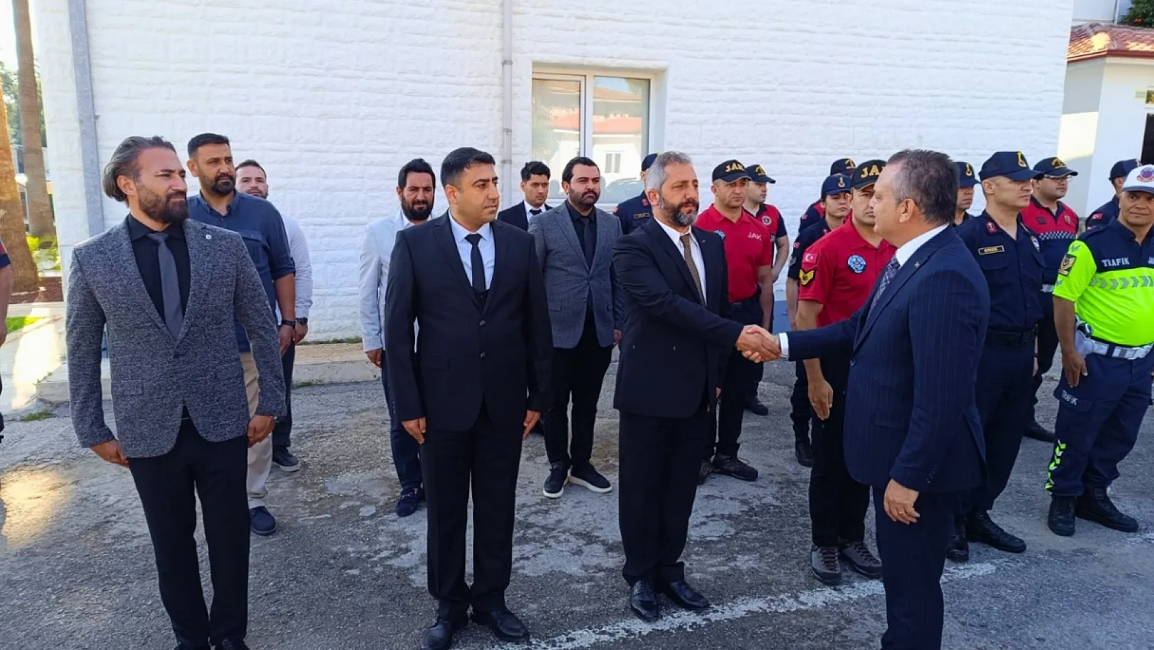 Fethiye Kaymakamı Fatih Akkaya'dan Jandarma ve Sahil Güvenlik Personeline Bayram Ziyareti