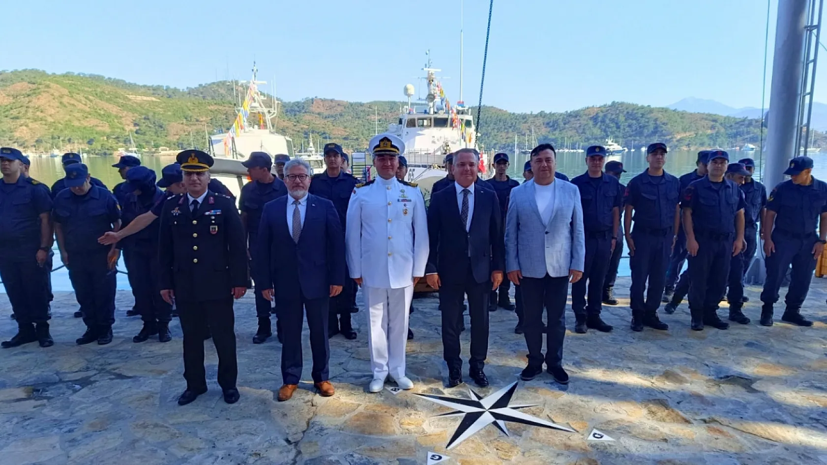 Fethiye Kaymakamı Fatih Akkaya'dan Jandarma ve Sahil Güvenlik Personeline Bayram Ziyareti