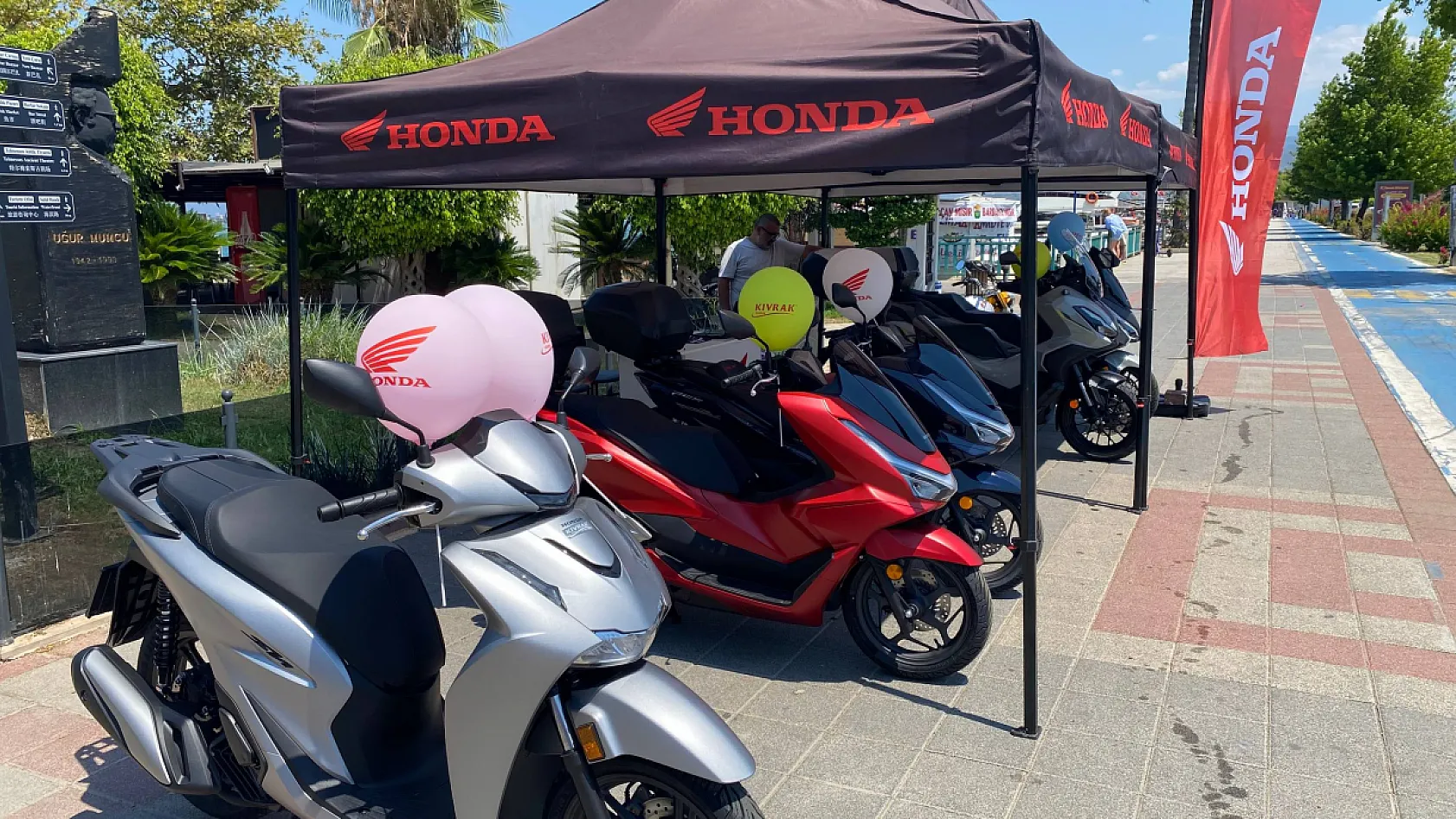 Fethiye Kıvrak Motor Honda motosiklet sergisi bugün başlıyor