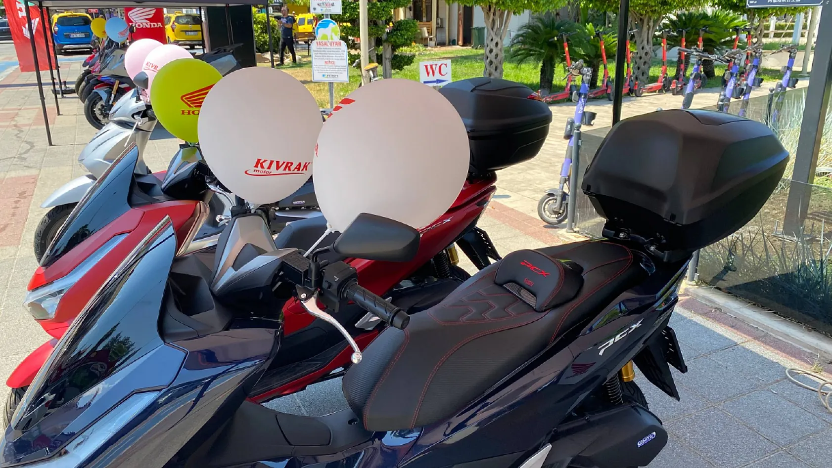 Fethiye Kıvrak Motor Honda motosiklet sergisi bugün başlıyor
