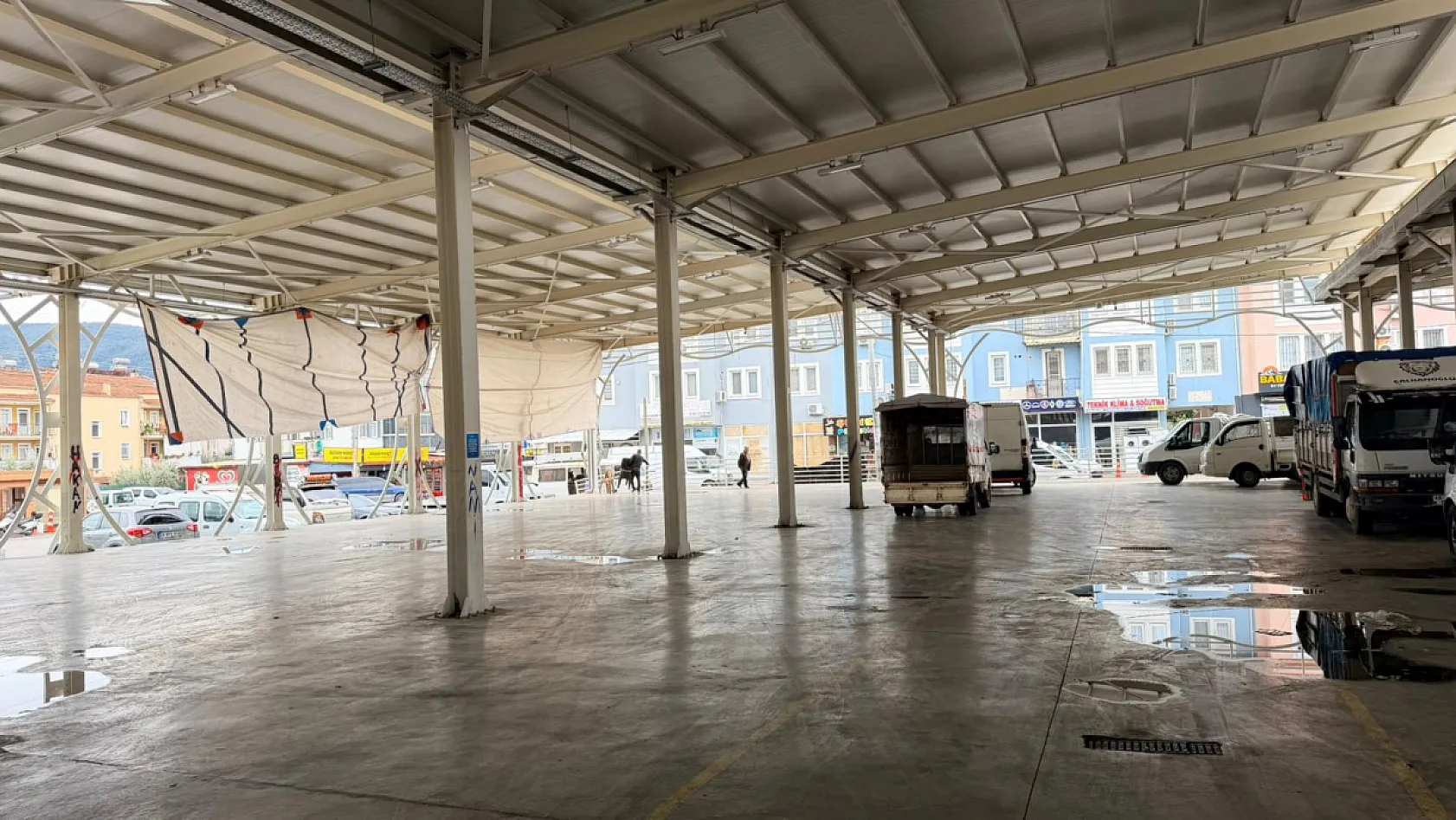 Fethiye Patlangıç Pazarı'nda bayram sessizliği: Esnaf bayram izninde