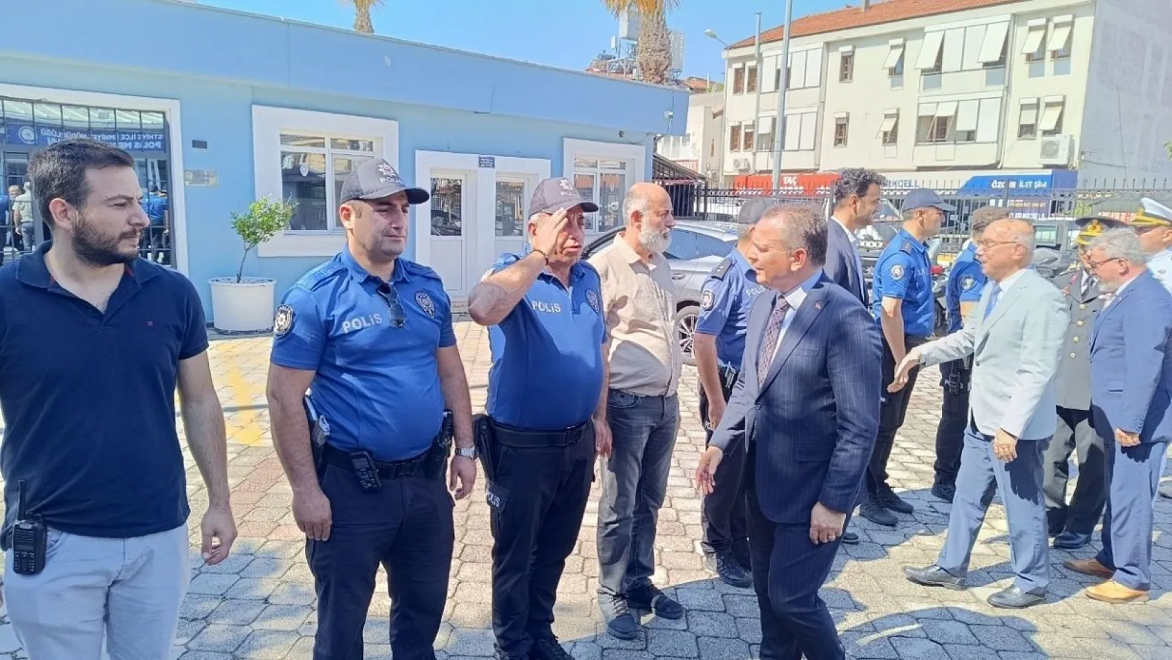 Fethiye Protokolü, Günlükbaşı Polis Merkezi Personeliyle Bayramlaştı