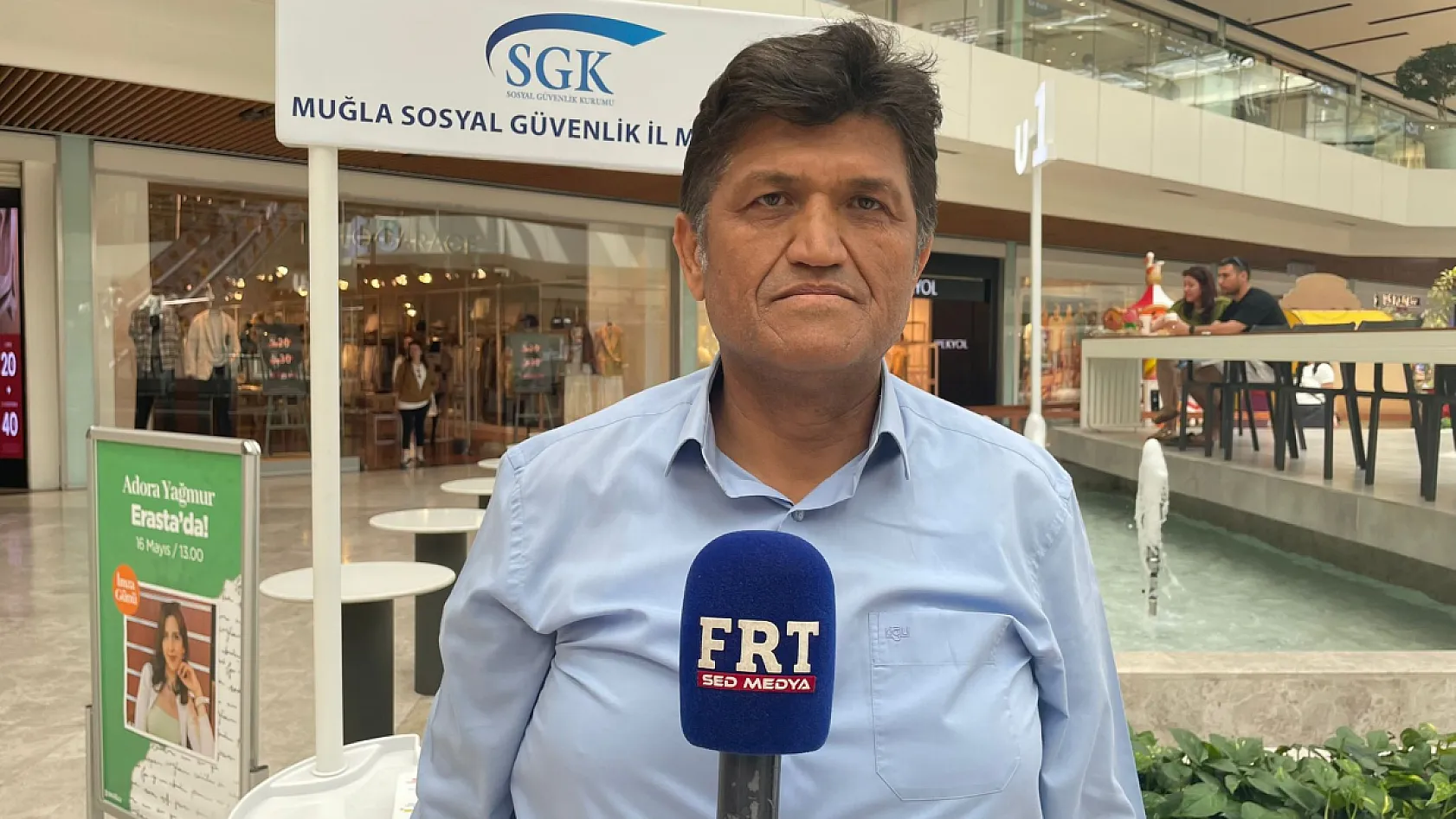 Fethiye SGK'dan AVM'de bilgilendirme standı