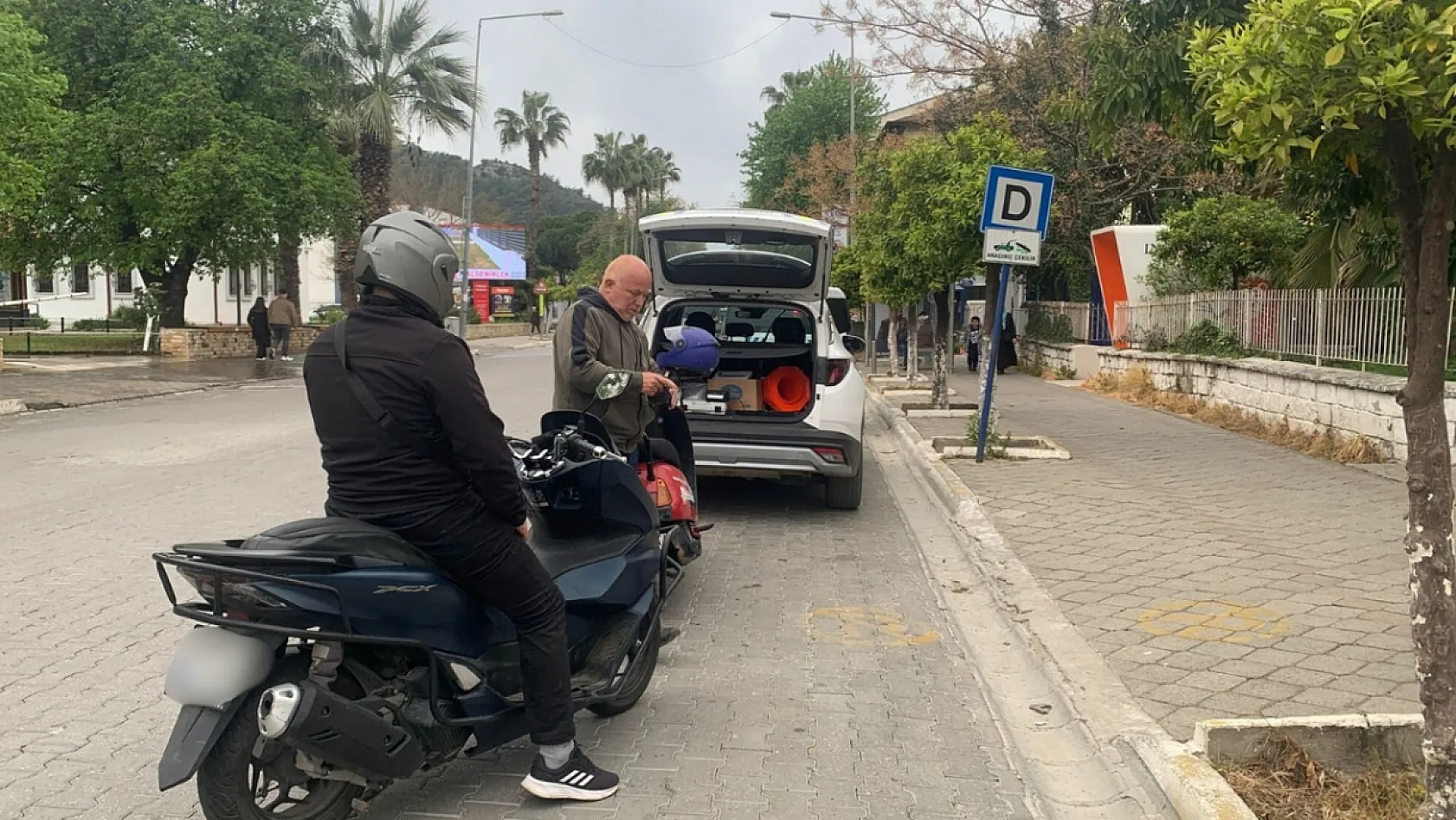 Fethiye trafiğinde güvenlik için rutin kontroller sürüyor
