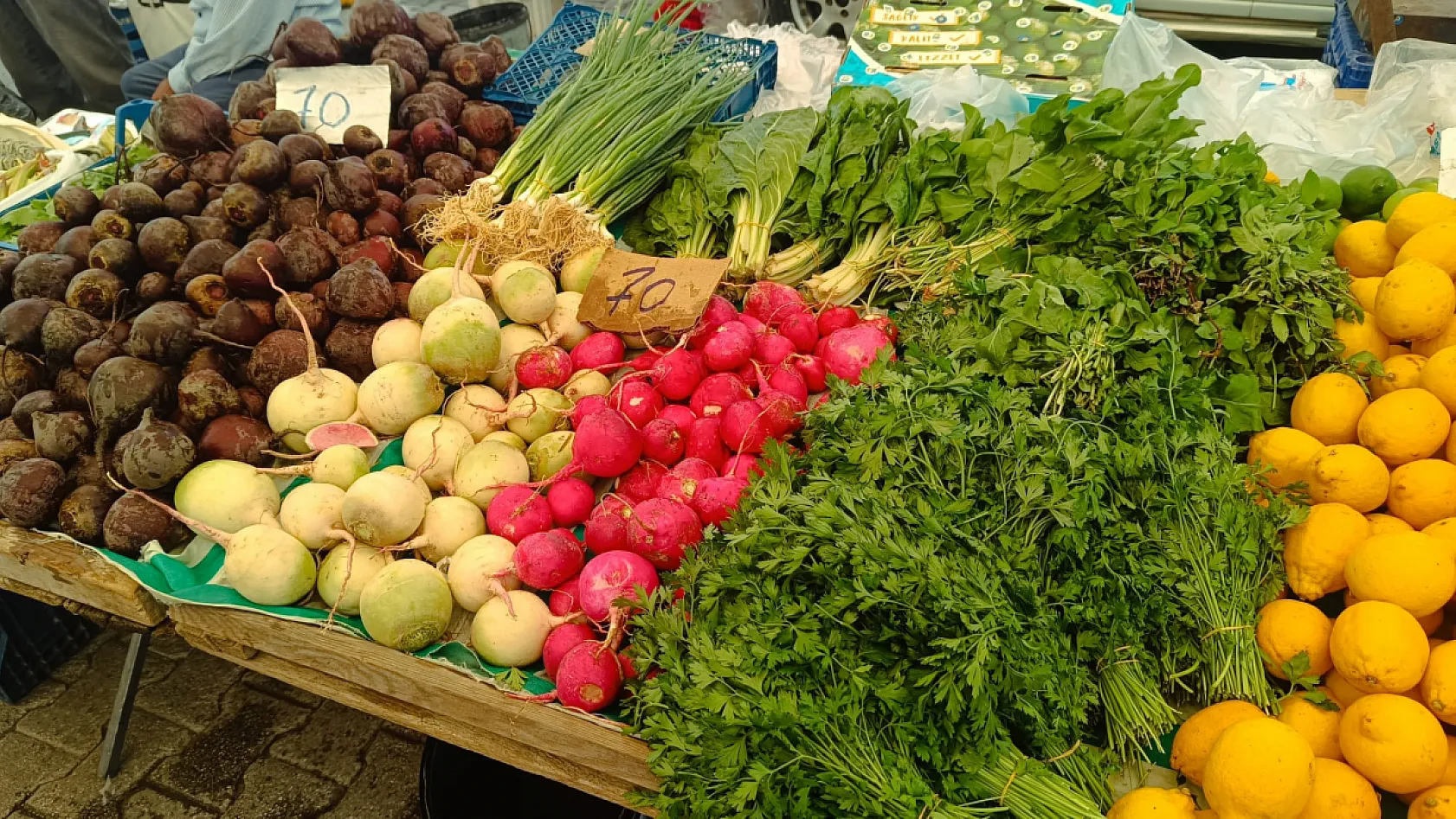 Fethiye Üretici Pazarı'nda fiyatlar