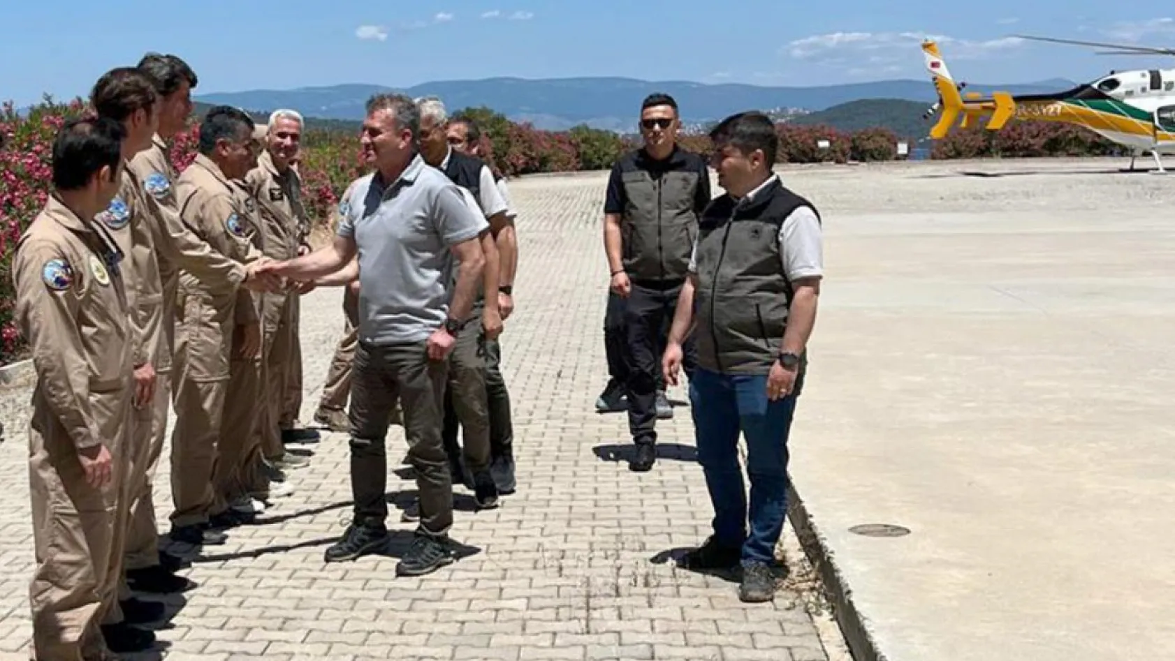 Fethiye ve Bodrum'daki Nefes Helikopter Filoları'na Ziyaret Gerçekleştirildi