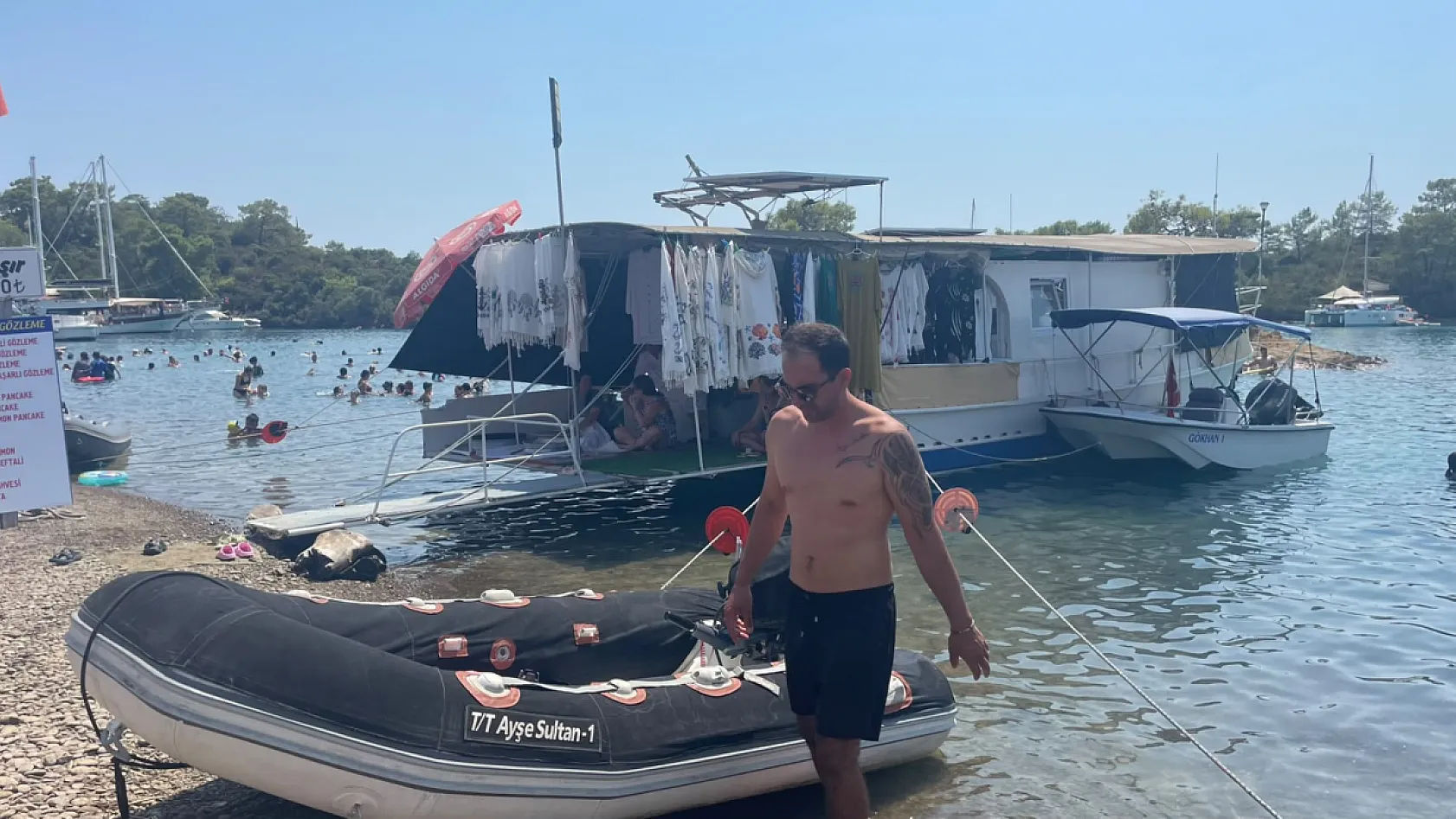 Fethiye Yassıca Adaları yaz sezonunda mavi yolculuğun vazgeçilmez durağı