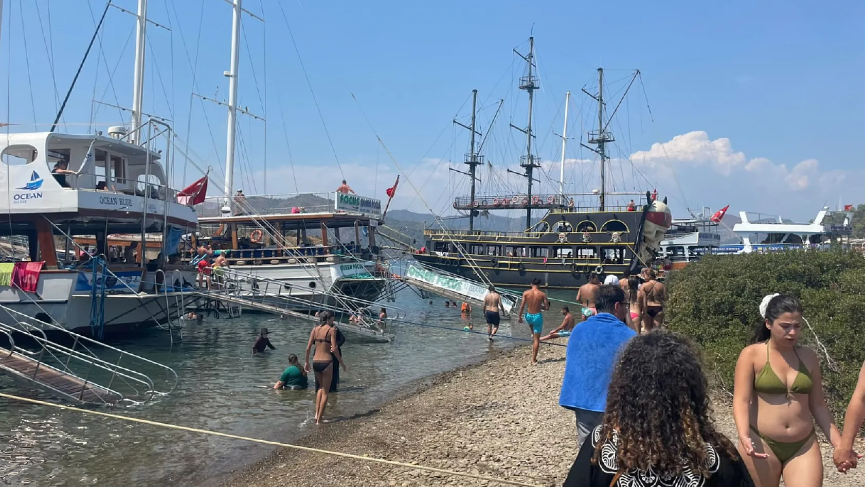 Fethiye Yassıca Adaları yaz sezonunda mavi yolculuğun vazgeçilmez durağı