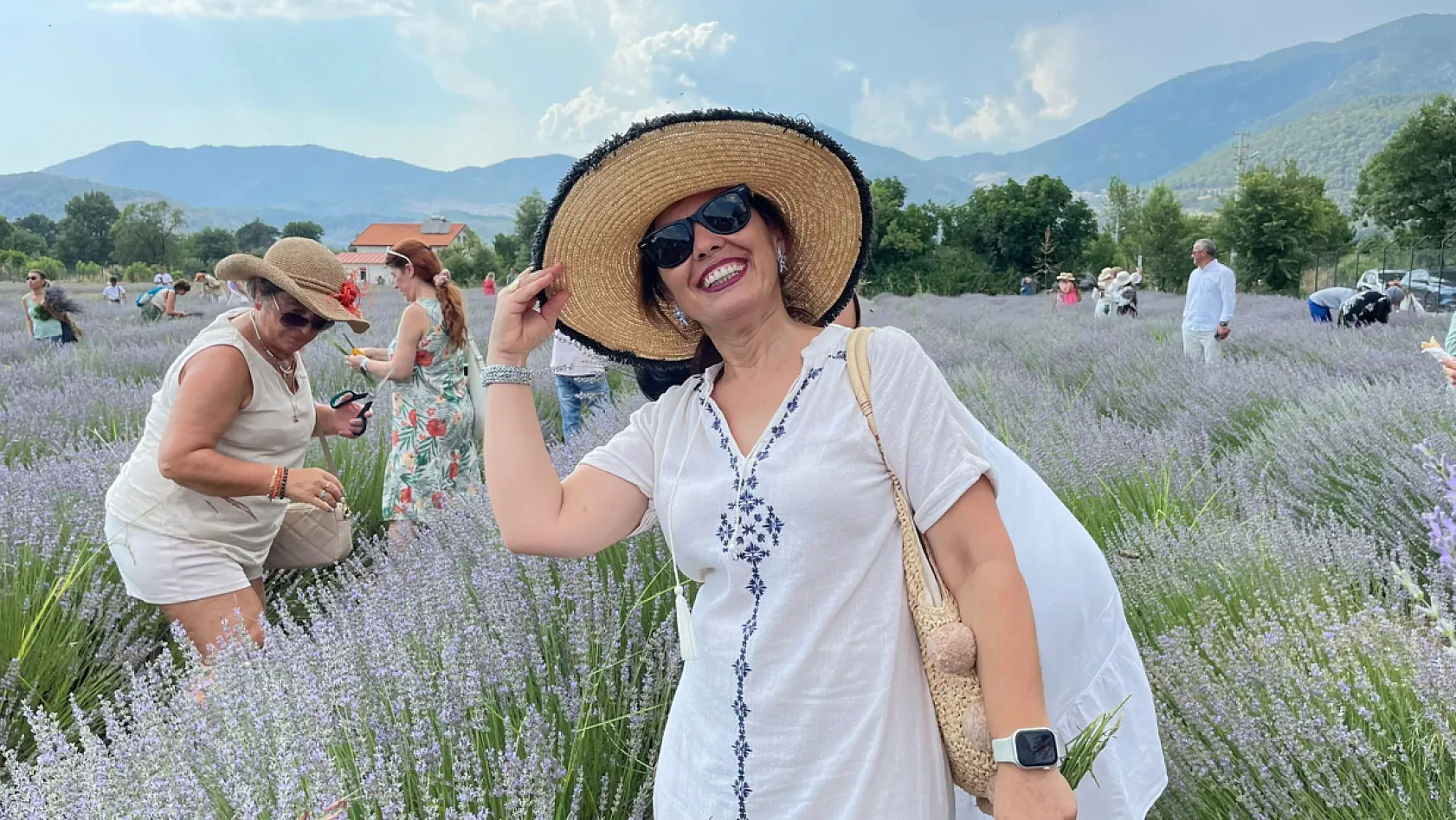 Fethiye Yeşilüzümlü'de 5. Lavanta Kesimi başladı